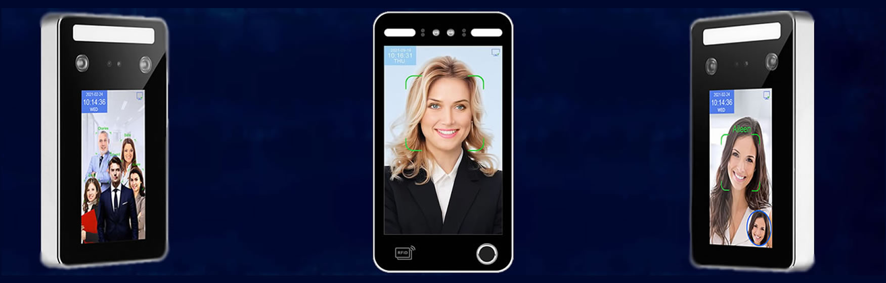 X1 Dynamic Facial Recognition System Terminal banner